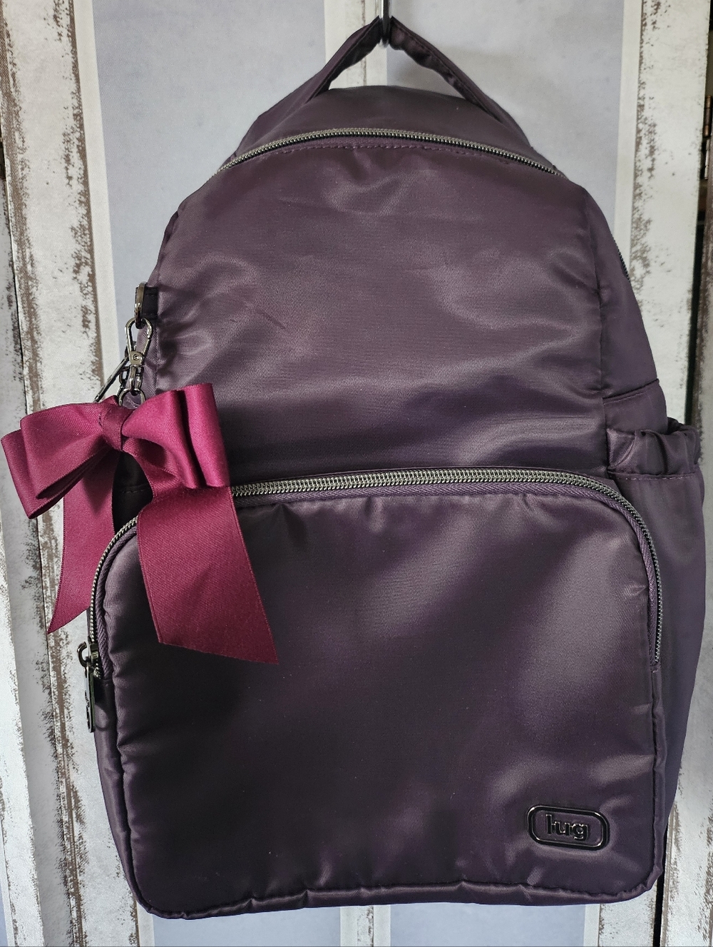 Lug Pattycake Backpack In Plum **FLAW**